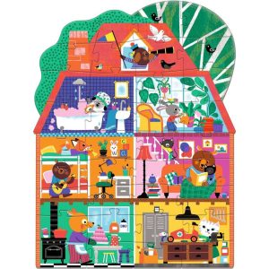 The Little Buddies' House 36 Piece Giant Floor Jigsaw Puzzle