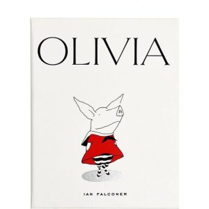 "Olivia" Book in White Bonded Leather