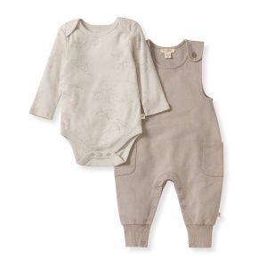 Origami Dinos Baby Boy Bodysuit & Jumpsuit Set