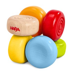 Color Drops Wooden Grasping and Teething Toy